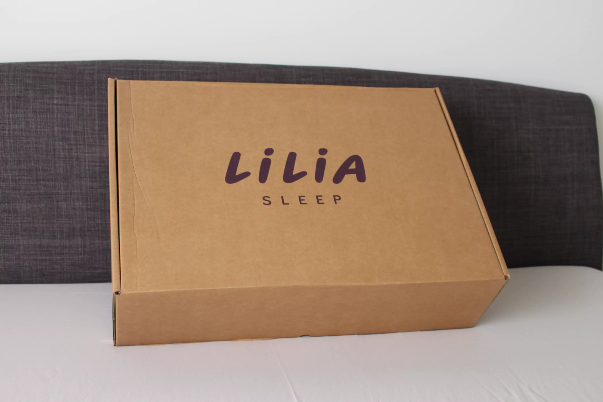 Lilia sleep forever pillow delivery box